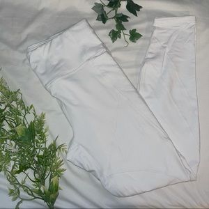 Fabletics White Leggings High Waisted